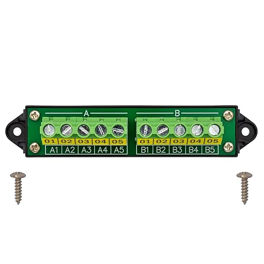 30Amp 300V 2x5 Position Terminal Block Distribution Module. OONO D-1662GP - Image 3