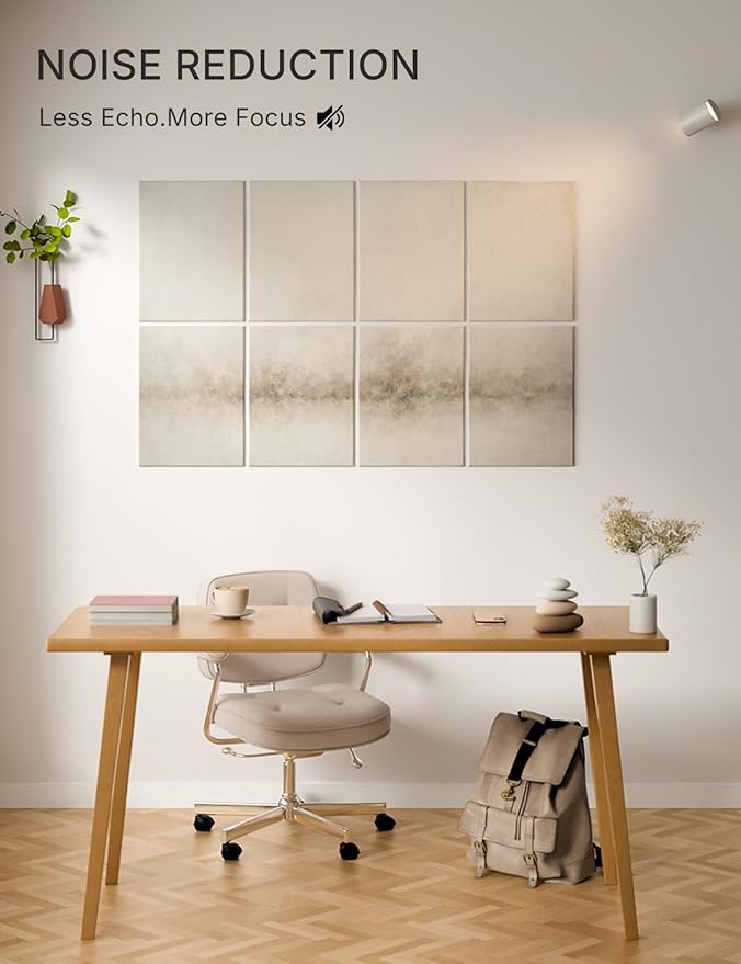 Wall Art Acoustic Panels, Decorative Sound Absorbing Panels - Image 2
