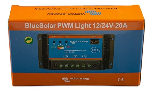 Victron Energy BlueSolar PWM-Light 12/24-Volt 30 amp Charge Controller - Image 6