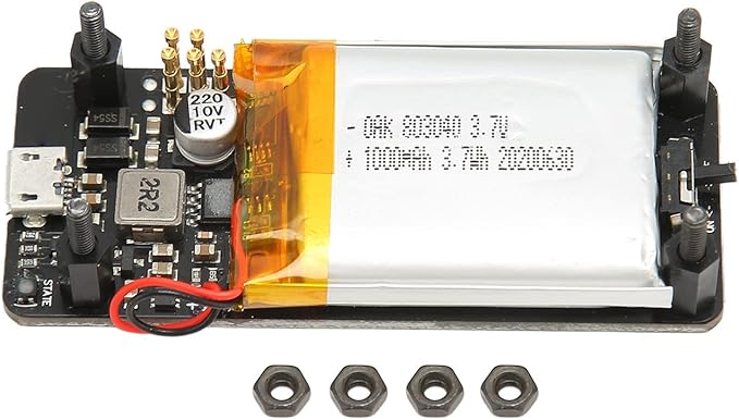 UPS Lite V1.2 UPS HAT Board, V1.2 UPS Power HAT Board 1000mAh Battery - Image 6