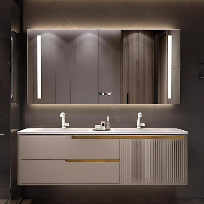 Bathroom Vanity with Double Sink by TIZAZOFashionHome