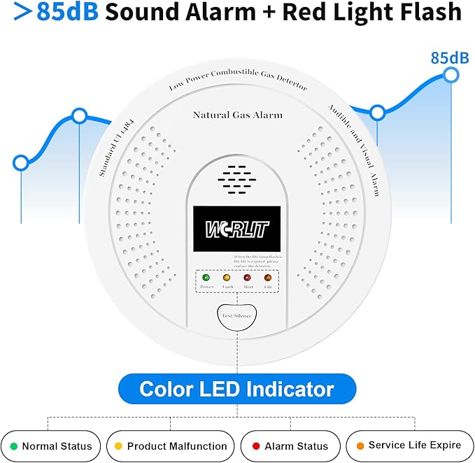 Explosion-Proof Natural Gas Detector Alarm - Image 4