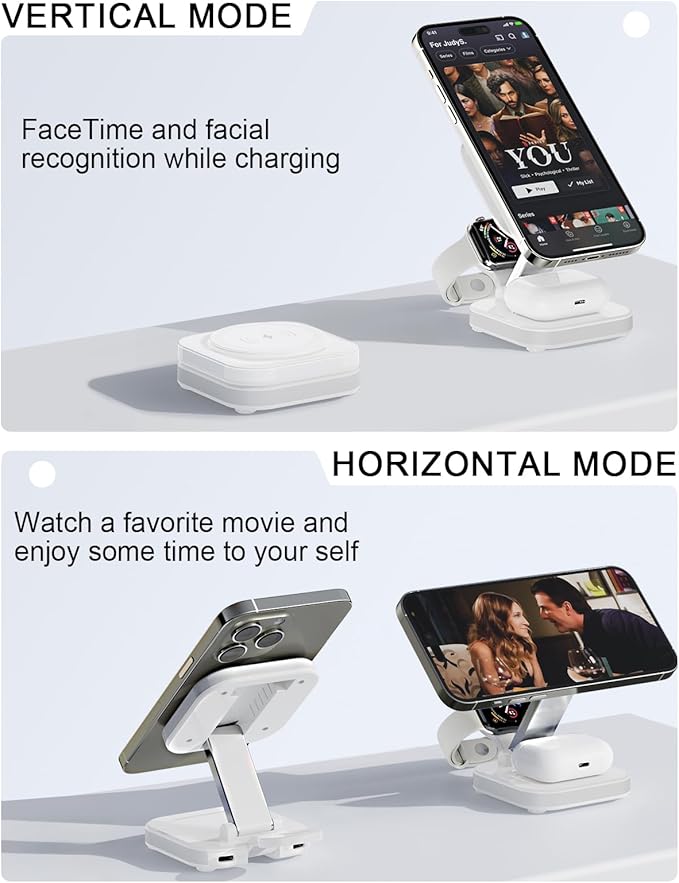 5-in-1 Magnetic Wireless Charging Stand - Image 7