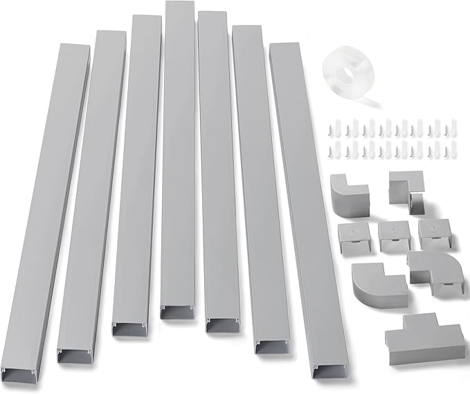 126in Cord Hider Kit, ZhiYo Wire Hiders by ZhiYo