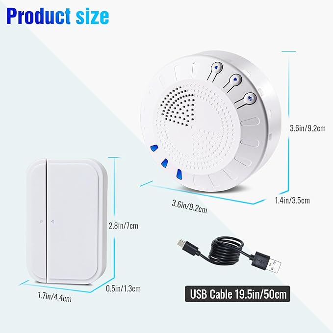 KOOSTONE Wireless Door Chime & Door Bell Chime - Image 8