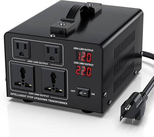 1000W Voltage Converter Transformer Step Up 110V/120V to220V/240V or Step Down by Unknown
