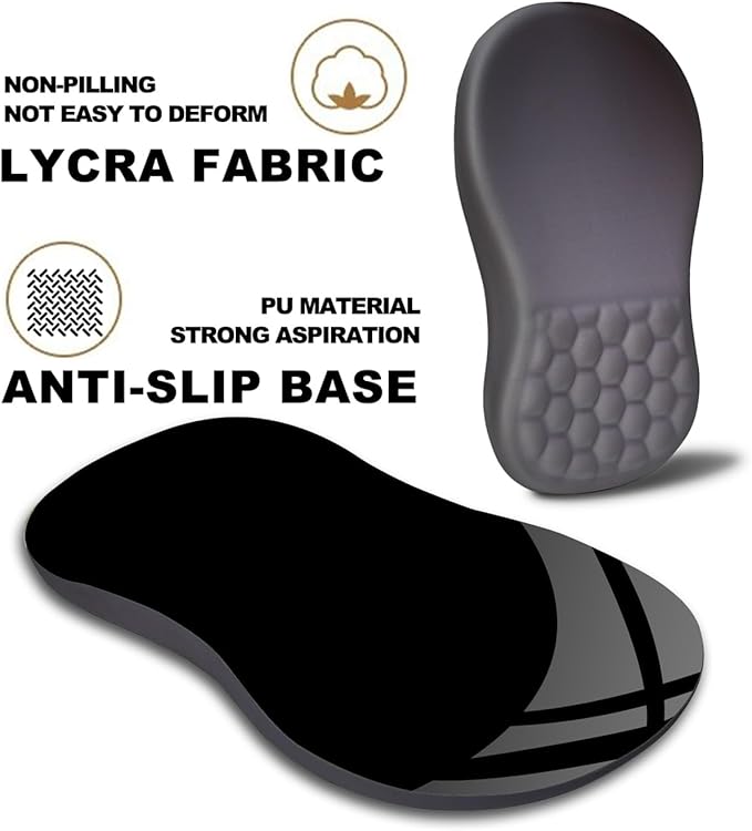 KUOSGM Mouse Pad Wrist Support, Ergonomic Mouse Pad - Image 6