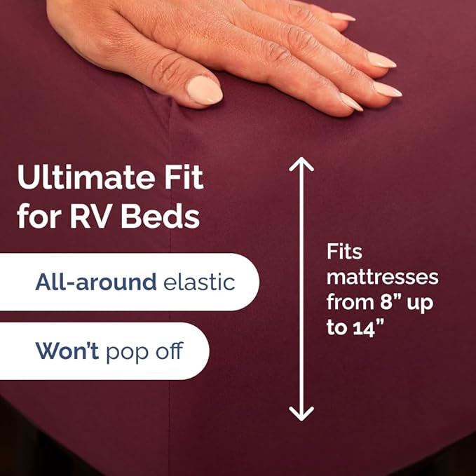 RV Short Queen Sheet Set 60 X 75 - Image 3