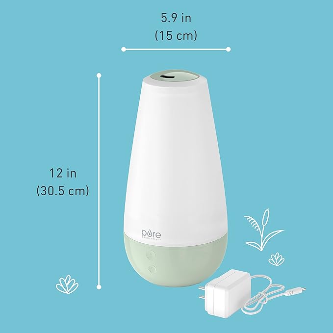 Pure Enrichment® PureBaby® 3-in-1 Whisper-Quiet Humidifier, Color Changing - Image 6