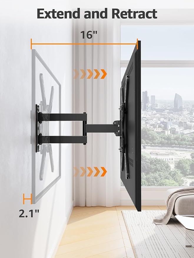 ELIVED Full Motion TV Wall Mount - Image 2