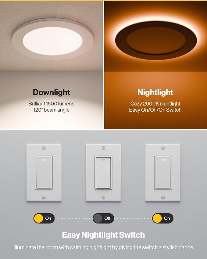 Sunco 6 Inch LED Recessed Light - Image 2