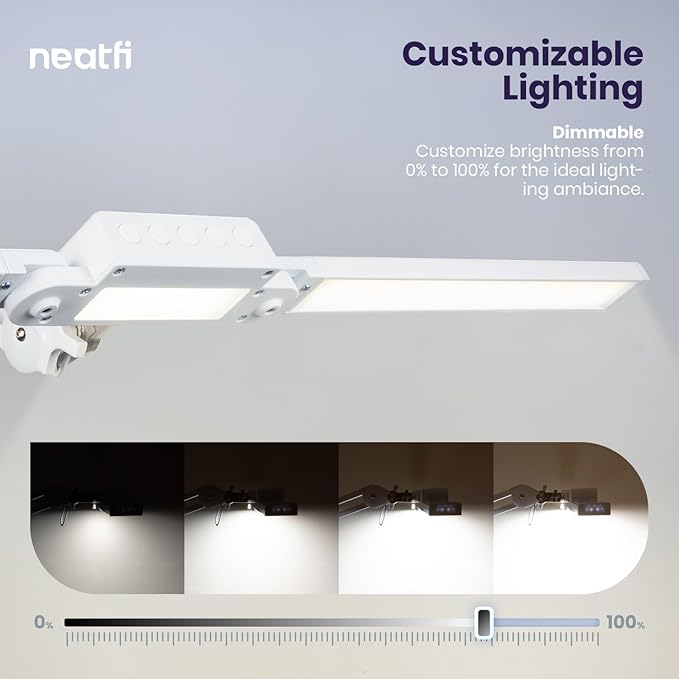 Neatfi LED Desk Lamp, Dimmable Desk Light - Image 6