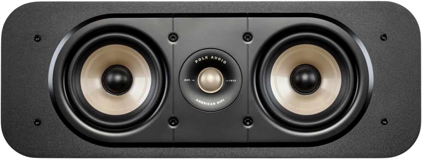 Polk Signature Elite ES30 Center Channel Speaker, Home Theater Speakers by PolkAudio