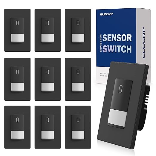 ELEGRP Occupancy Motion Sensor Light Switch, PIR Infrared Motion Activated Wall by ELEGRP%7CELEGROUP