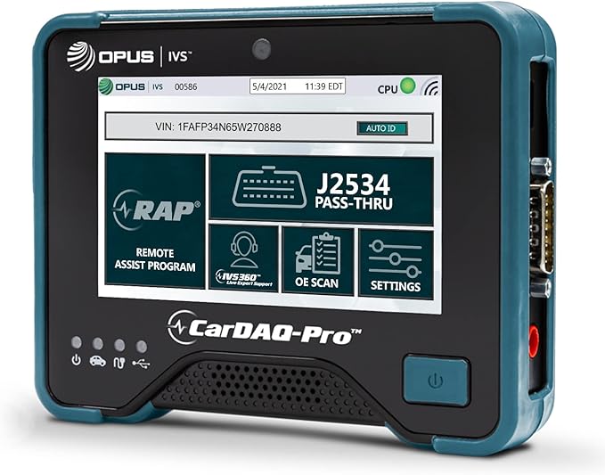 Opus IVS CarDAQ-Pro All Makes J2534 Reprogramming Tool and Remote Assisted by OPUS%7CIVS