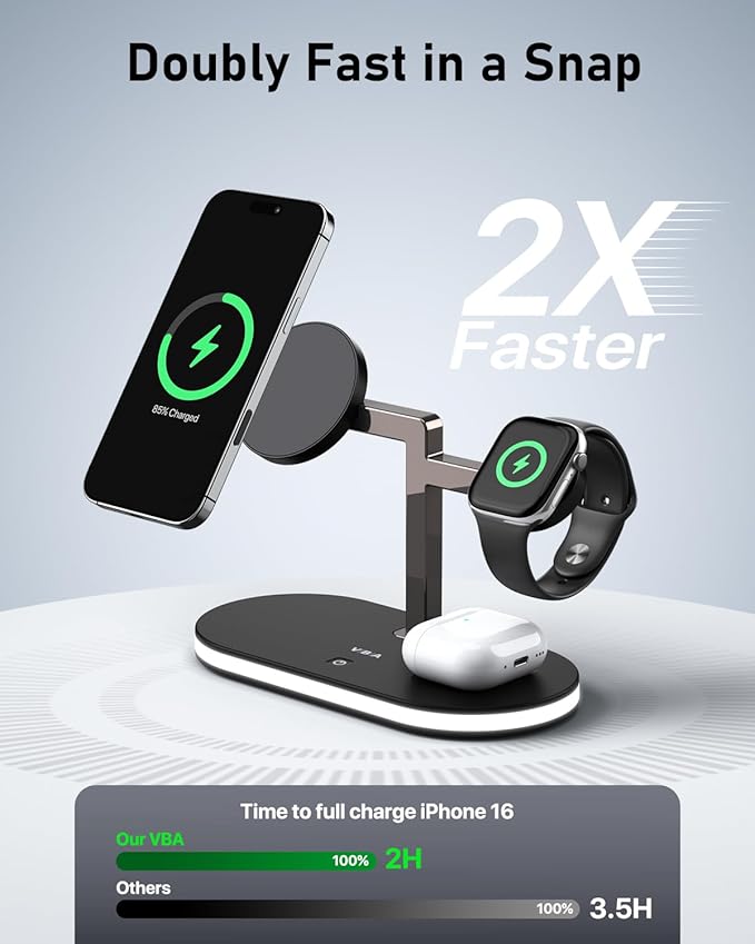 VBA 4 in 1 Wireless Charging Station - Image 3