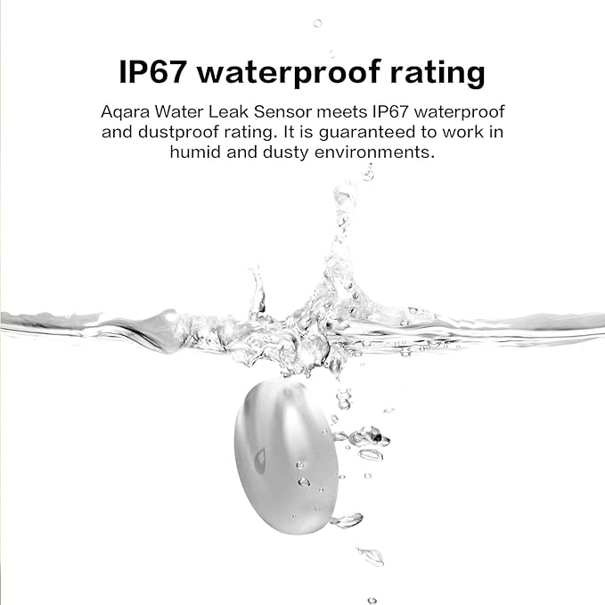 Aqara Water Leak Sensor, Zigbee Wireless Water Leak Detector - Image 6