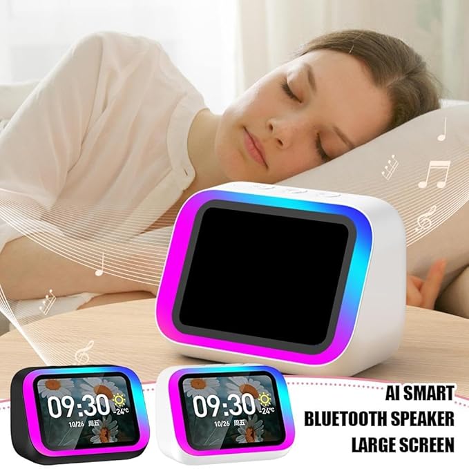 Felvoro White Smart Alarm Clock - Image 7