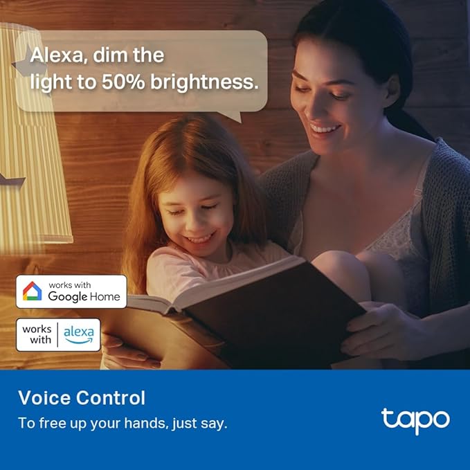 Tapo TP-Link Smart Light Bulbs, 16M Colors RGBW, Alexa Frustration-Free Setup - Image 6