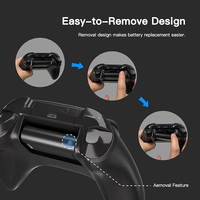 2 Pack Xbox Rechargeable Battery Pack, Xbox Series X Play & Charge Kit 1400mAh - Image 6