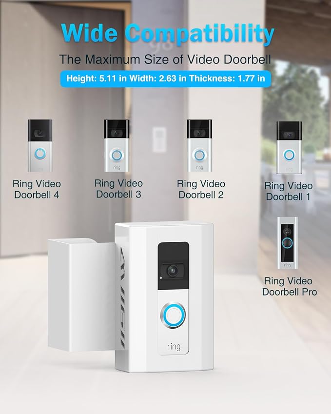 MIIGII Anti-Theft Doorbell Mount - Image 2
