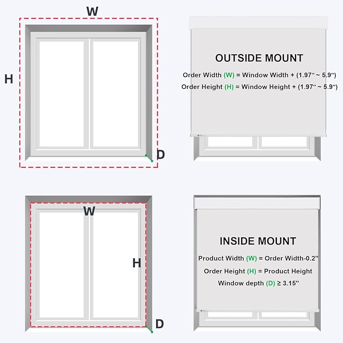 ZSTARR Motorized Smart Blind for Window, Automatic Blackout Roller Shade - Image 6