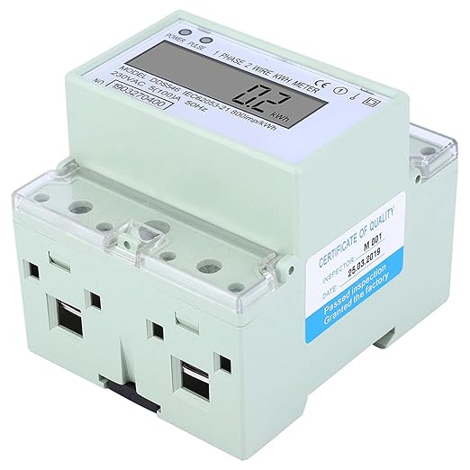 ANKROYU DDS546 Single Phase Energy Meter, Rail Digital Electric Consumption - Image 7