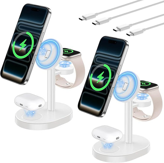 Hevanto 2026 3 in 1 Wireless Charging Station by Hevanto
