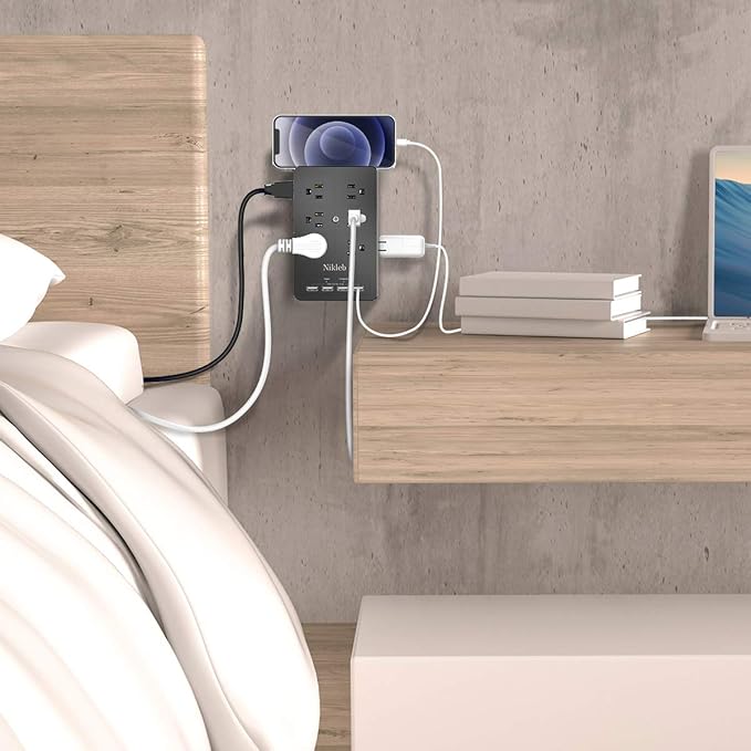 Surge Protector Nikleb, Wall Outlet - Image 2