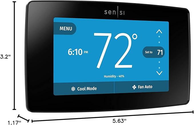 Emerson Sensi Touch Wi-Fi Smart Thermostat - Image 12