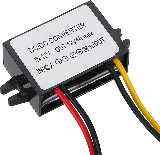 MECCANIXITY DC 12V to DC 19V Power Converter 4A 76W Step UP Converters Voltage by MECCANIXITY