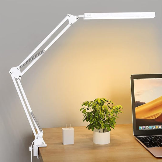 TROPICALTREE LED Desk Lamp for Home Office, Clamp-On by TROPICALTREE