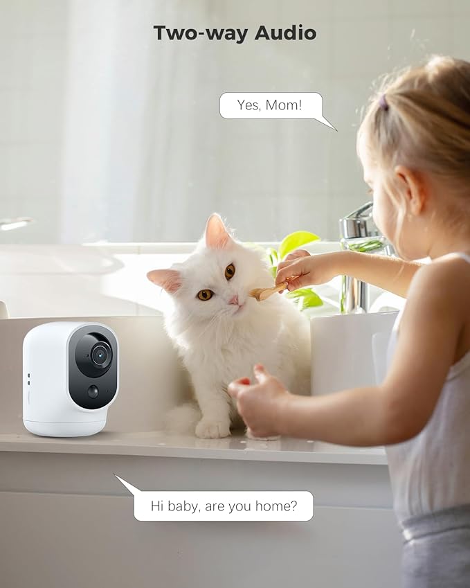 COCOCAM 2K Indoor Pan/Tilt Security Camera - Image 5
