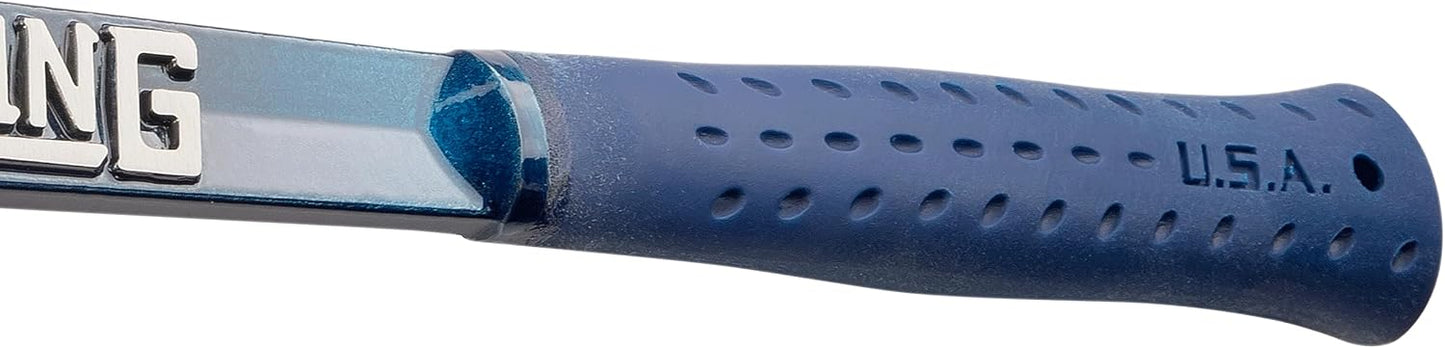ESTWING Burpee Rock Pick - 17" USA Made Geologist Tool with Pointed Tip & Shock Reduction Grip - BP500 | Made in USA, Top Choice Of Geologists Worldwide, Chiseled End & Pointed Tip, Forged In One Piece, Shock Reduction Grip