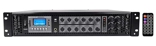 Rockville RCS350-6 350W 6 Zone 70V Commercial Amplifier, Rack Mount, by Rockville