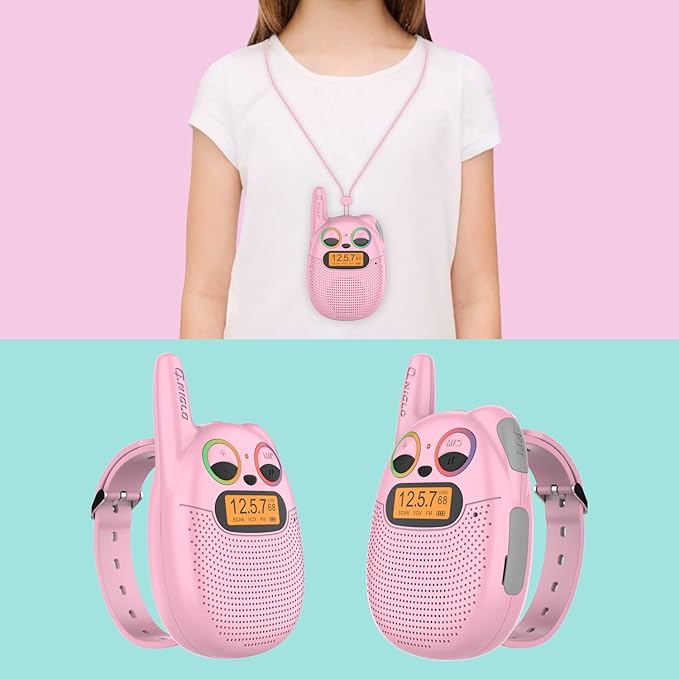 Walkie Talkies for Kids Rechargeable, Toys for 3+ Years Old Kids Walkie Talkies - Image 2