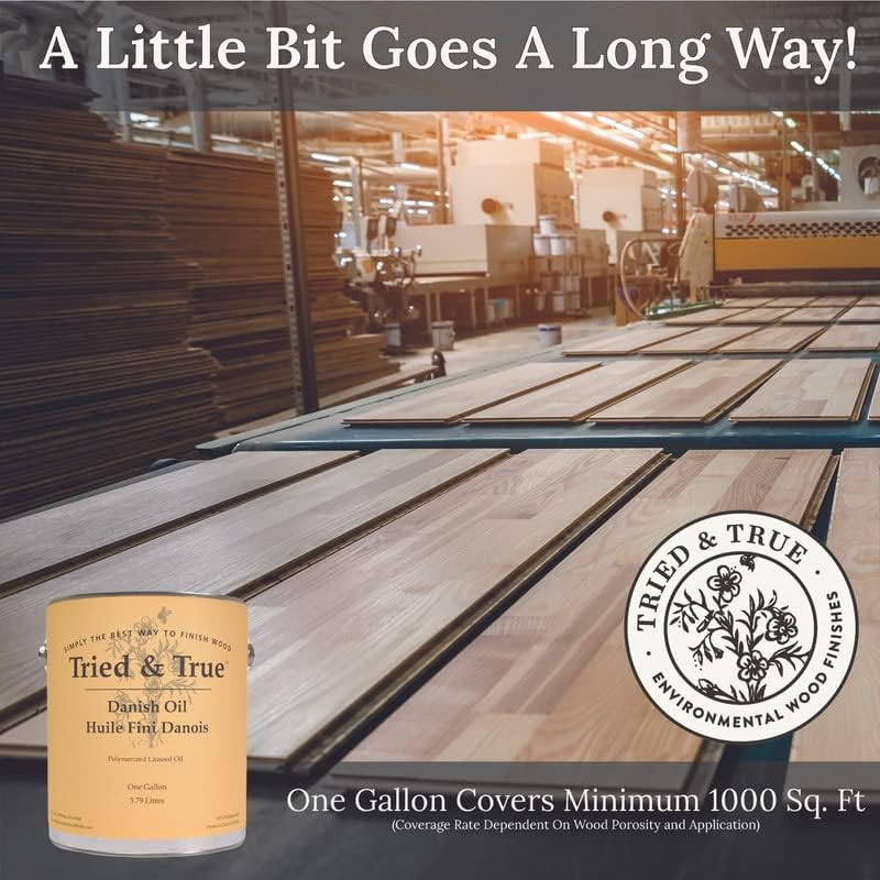 Tried & True Original Wood Finish, 8 oz. | Linseed Oil & Beeswax Blend for Woodworking Projects, Long-Lasting Durability, Food Safe Sealer, Non-Toxic Wood Finish
