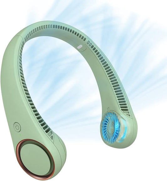 CIVPOWER Neck Fan: Portable Personal Neck Cooling Rechargeable Bladeless Fan by CIVPOWER