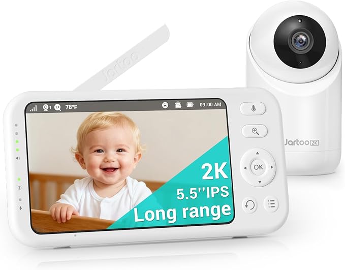 Jartoo 2K 5.5" Video Baby Monitor by Jartoo