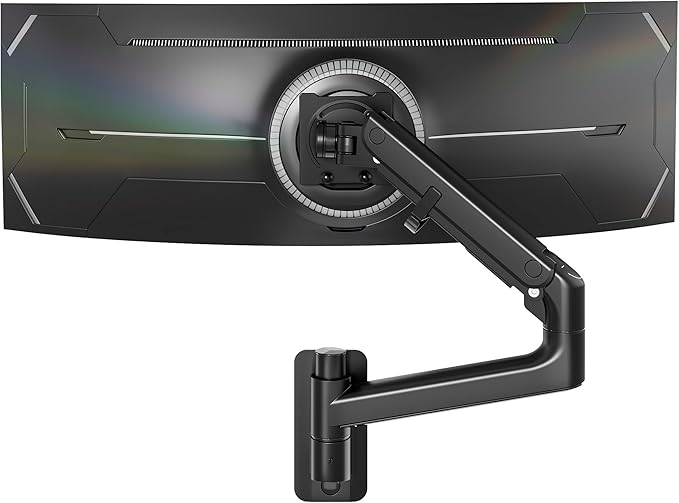 monTEK Monitor Wall Mount for 17-57“ up to 59.4 lbs Ultrawide Screens, Single by monTEK