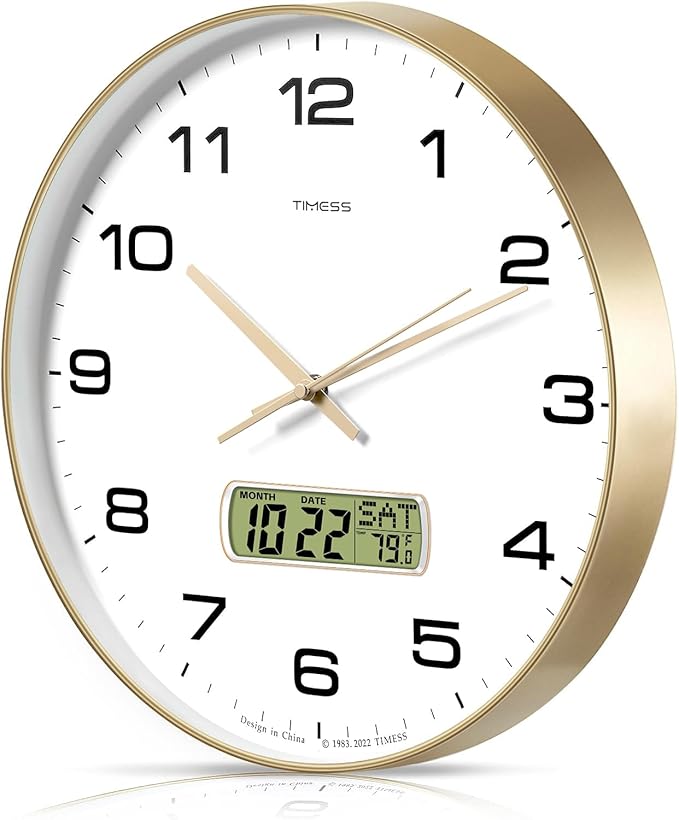 TIMESS Wall Clock, Ideal Modern Home, Office Decor - Image 4