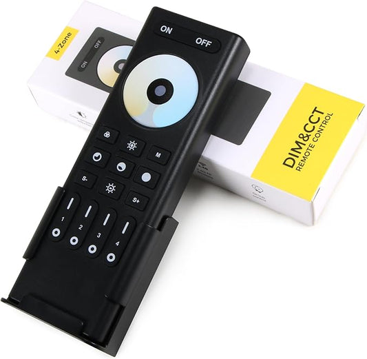 XXK RC02RFB RF Remoter, 4-Zone 2.4G Handheld RF Remote Control Compatible by XXK