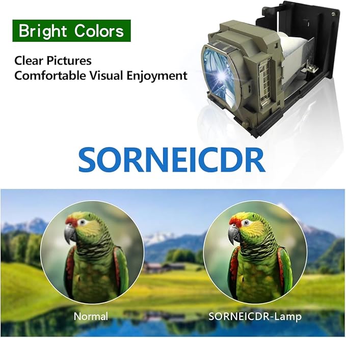 SORNEICDR VLT-HC6800LP Replacement Projector Lamp Bulb Compatible - Image 3
