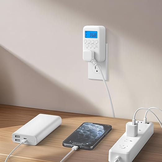 HBN Watt Meter Plug with Backlight, Plug-in Socket Power Meter Electricity - Image 8
