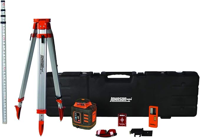 Johnson Level & Tool 99-027K Self-Leveling Rotary Laser System, 1 Kit by Johnson