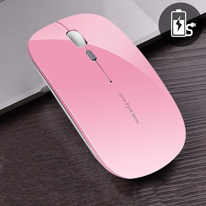 Uciefy Q5 Slim Rechargeable Wireless Mouse, 2.4G Portable Optical Silent Ultra - Image 7