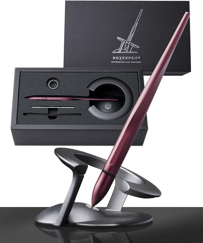 novium Hoverpen Interstellar, Mars Magma, Ballpoint Pen, 23.5 Degree Angle by Novium