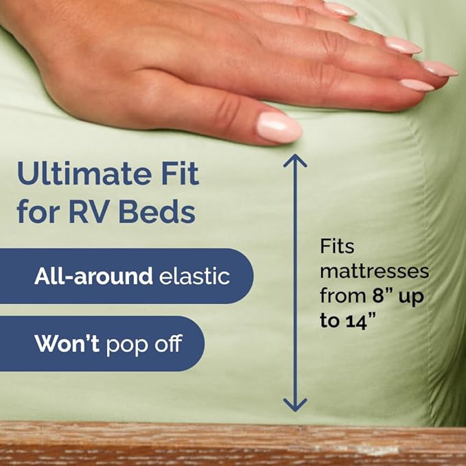 RV Short Queen Sheet Set 60 X 75 - Image 3