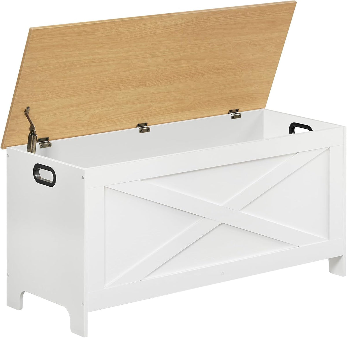 mahancris 39.4" storage chest with lid, storage bench, main product view