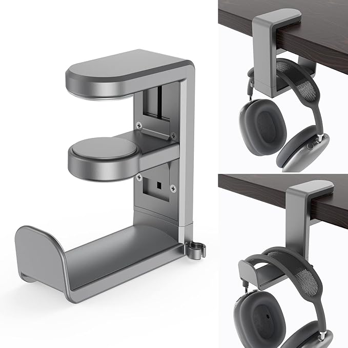 Rotating Headphone Stand by EURPMASKChoosethecolorofeurope